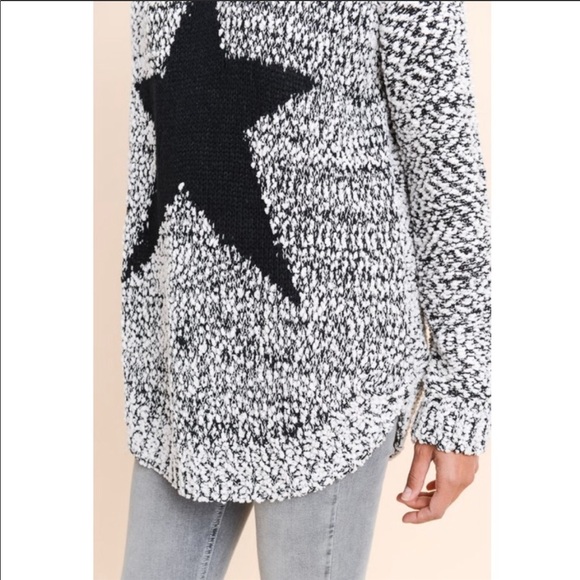 💕Price Firm💕Fuzzy Star Sweater 💕 - Picture 2 of 2